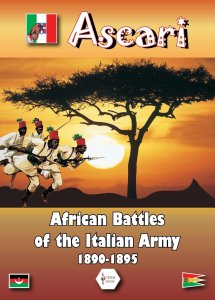 Ascari: African Battles of the Italian Army 1890-1895 board game cover