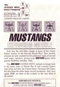 Mustangs: Expansion Module board game cover