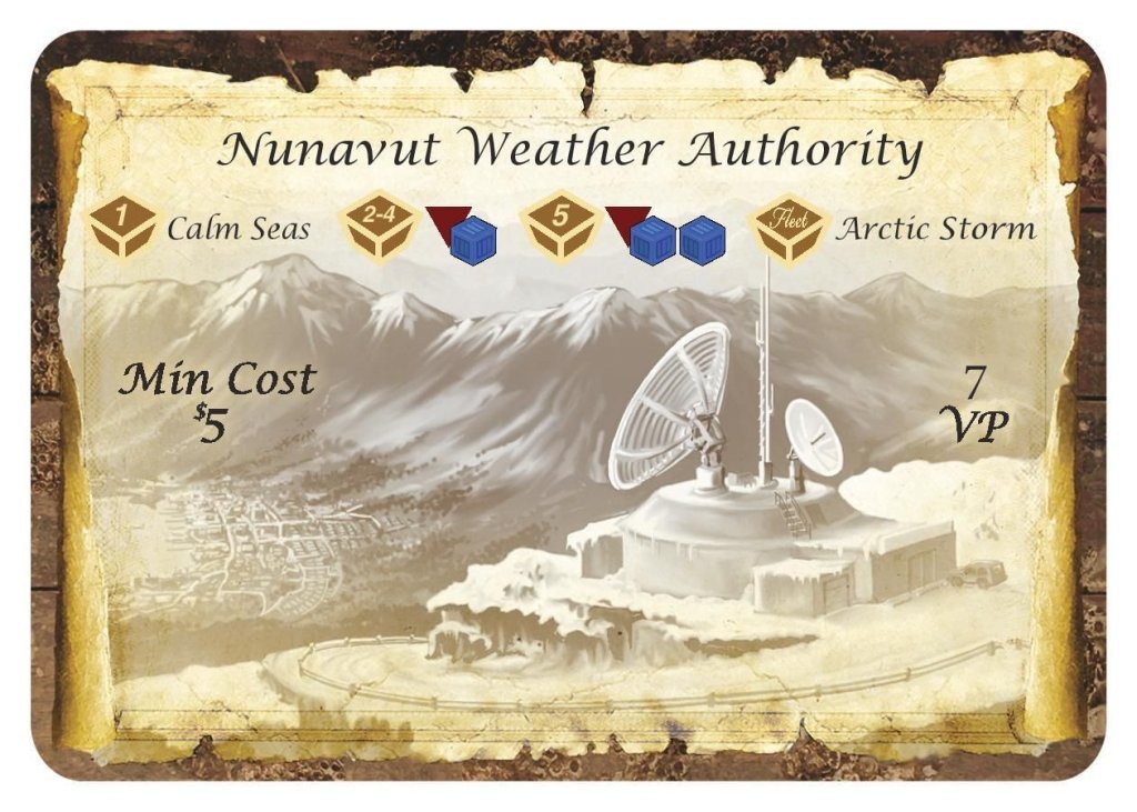 Fleet: Nunavut Weather Authority board game cover