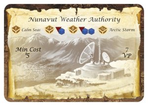 Fleet: Nunavut Weather Authority board game cover