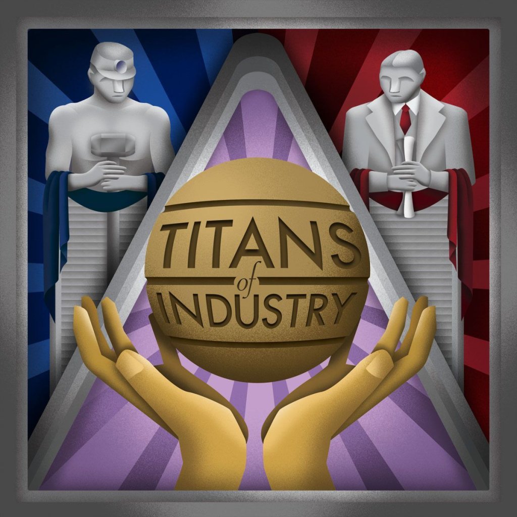 Titans of Industry board game cover