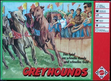Greyhounds board game cover