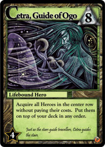 Ascension: Storm of Souls – Cetra, Guide of Ogo Promo board game cover