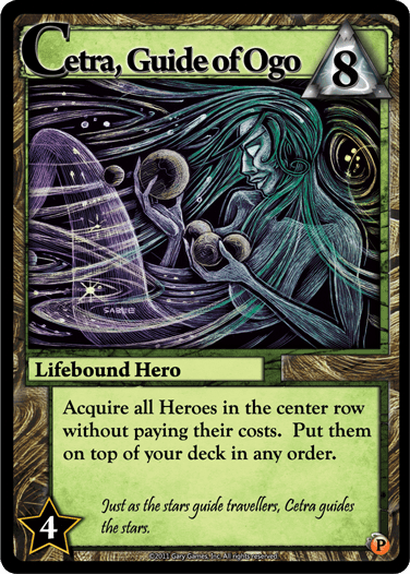 Ascension: Storm of Souls – Cetra, Guide of Ogo Promo board game cover