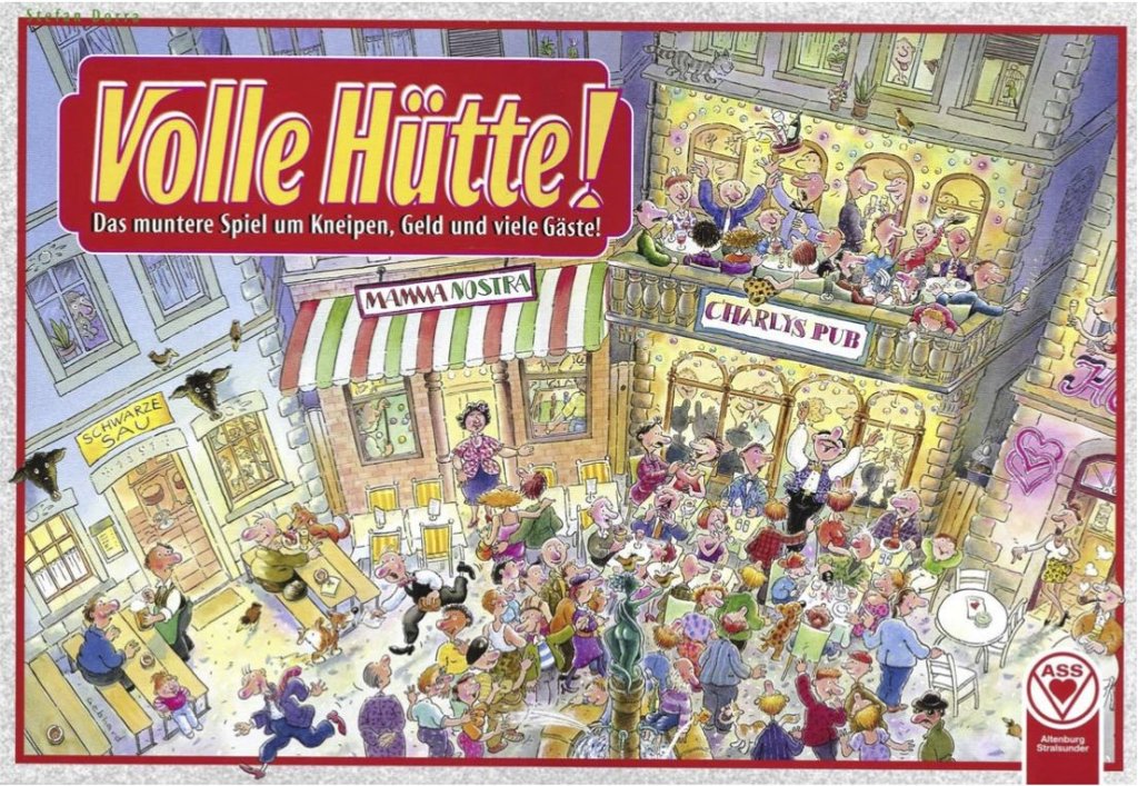 Volle Hütte board game cover