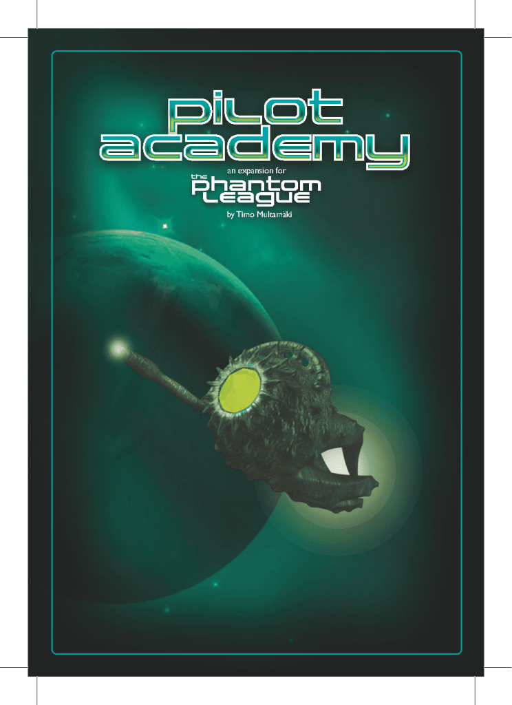 Phantom League: Pilot Academy board game cover
