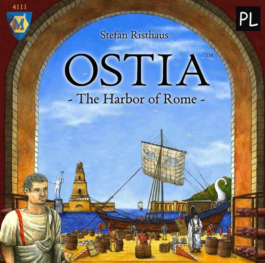 Ostia: The Harbor of Rome board game cover