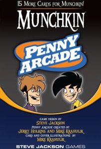 Munchkin Penny Arcade board game cover