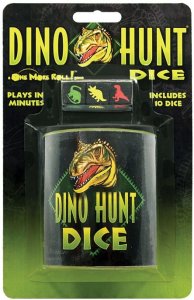 Dino Hunt Dice board game cover