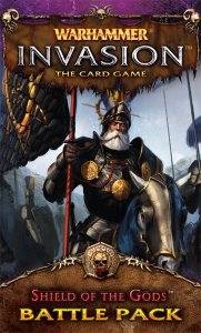 Warhammer: Invasion – Shield of the Gods board game cover