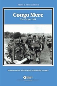 Congo Merc: The Congo, 1964 board game cover
