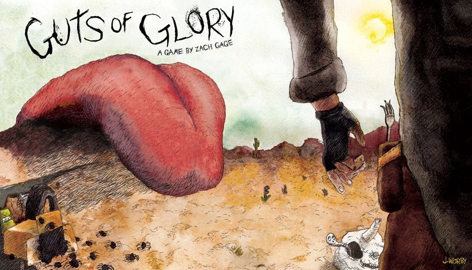 Guts of Glory board game cover