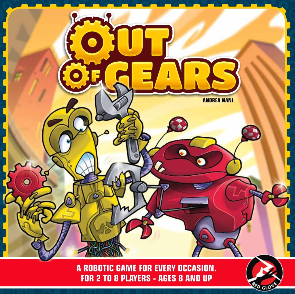 Out of Gears board game cover