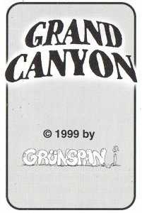 Canyon: Grand Canyon board game cover
