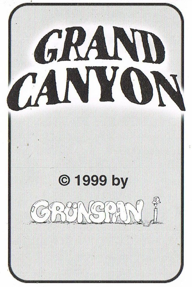 Canyon: Grand Canyon board game cover