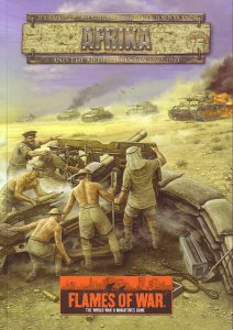 Flames of War: Afrika board game cover