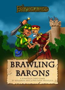 Brawling Barons board game cover