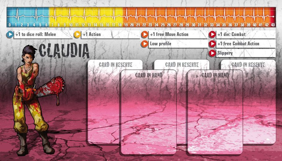 Zombicide Survivor: Claudia board game cover