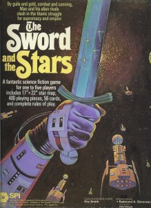 The Sword and the Stars board game cover
