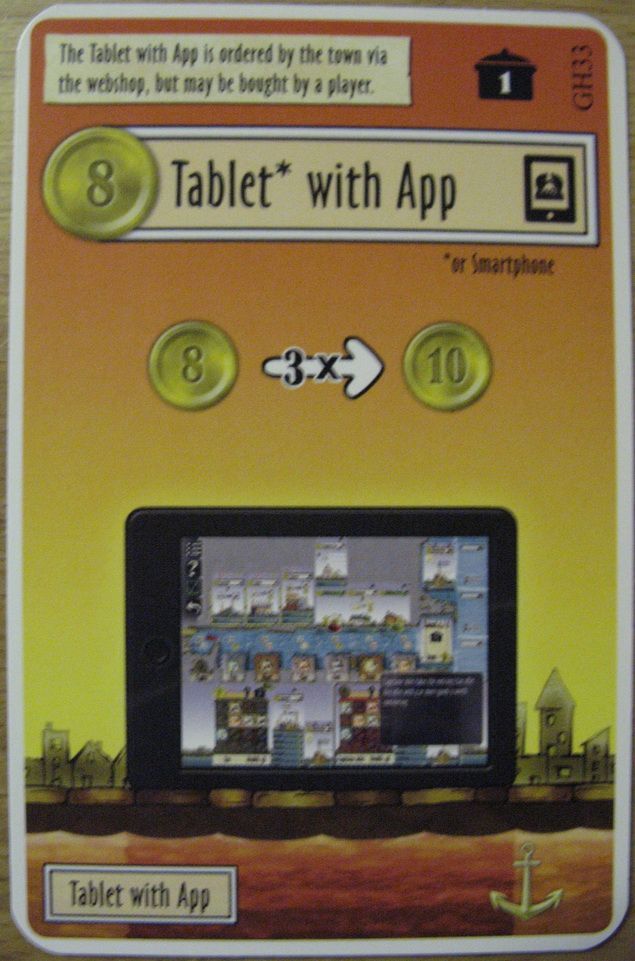 Le Havre: Le Grand Hameau – Tablet with App board game cover