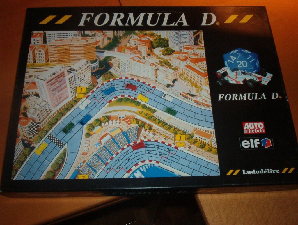 Formula D board game cover