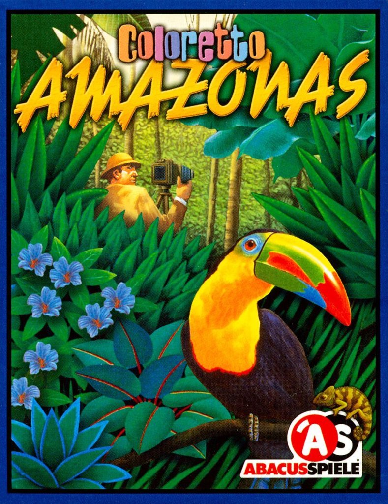 Coloretto Amazonas board game cover