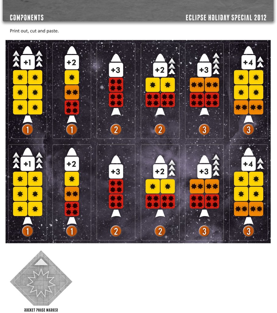 Eclipse: Rockets of Celebration board game cover