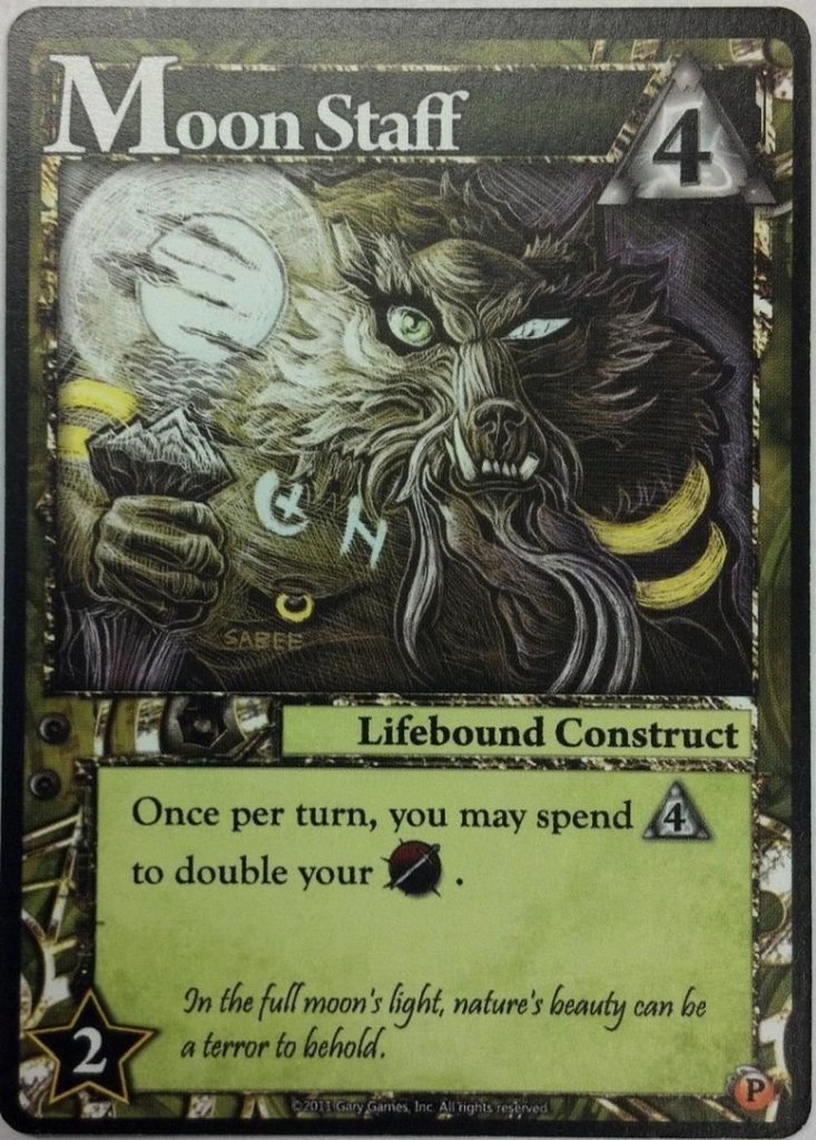 Ascension: Storm of Souls – Moon Staff Promo board game cover