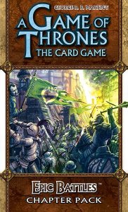 A Game of Thrones: The Card Game – Epic Battles board game cover