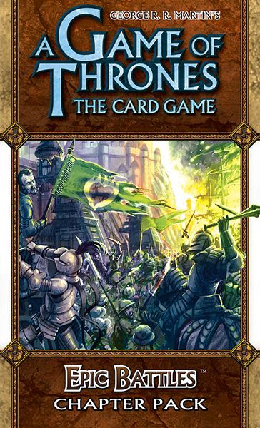 A Game of Thrones: The Card Game – Epic Battles board game cover