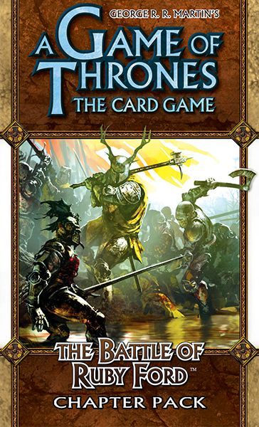 A Game of Thrones: The Card Game – The Battle of Ruby Ford board game cover