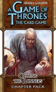 A Game of Thrones: The Card Game – Calling the Banners board game cover
