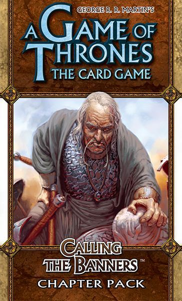 A Game of Thrones: The Card Game – Calling the Banners board game cover