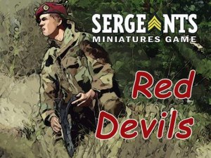 Sergeants Miniatures Game: Red Devils board game cover