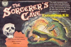The Sorcerer’s Cave Extension Kit board game cover
