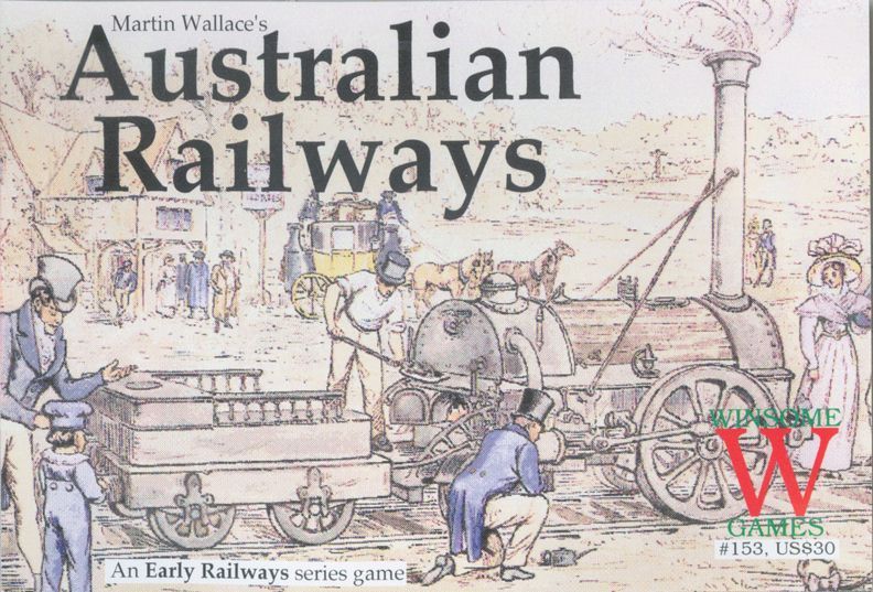 Australian Railways board game cover