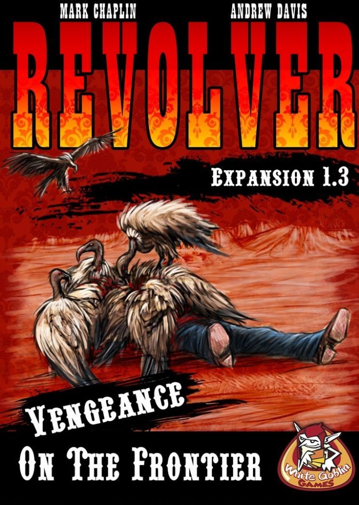 Revolver Expansion 1.3: Vengeance on the Frontier board game cover