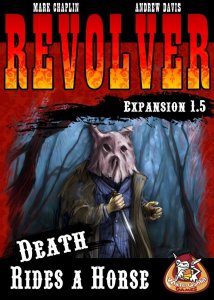 Revolver Expansion 1.5: Death Rides a Horse board game cover