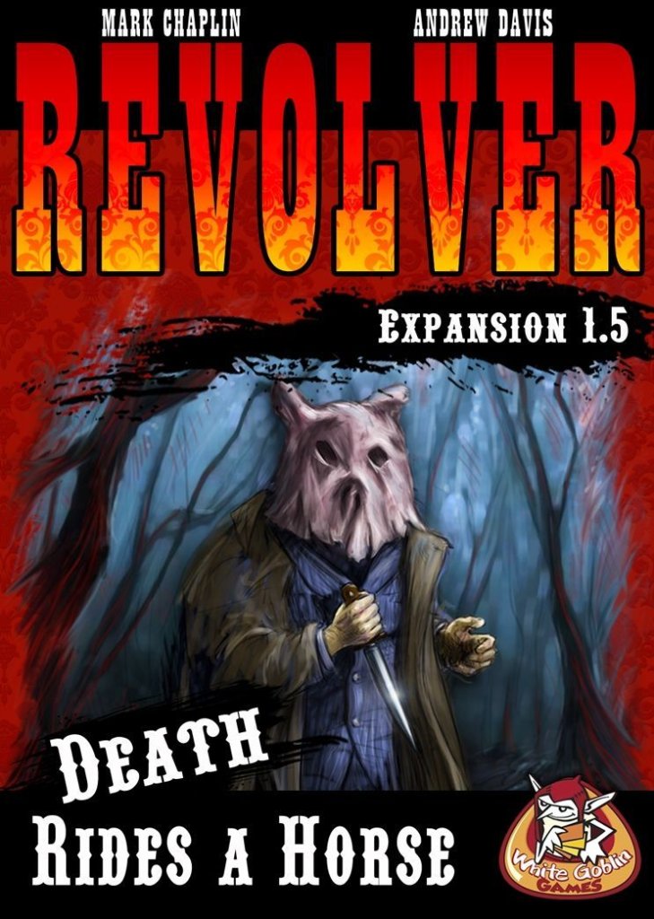 Revolver Expansion 1.5: Death Rides a Horse board game cover