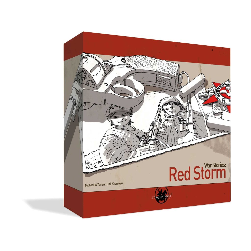 War Stories: Red Storm board game cover