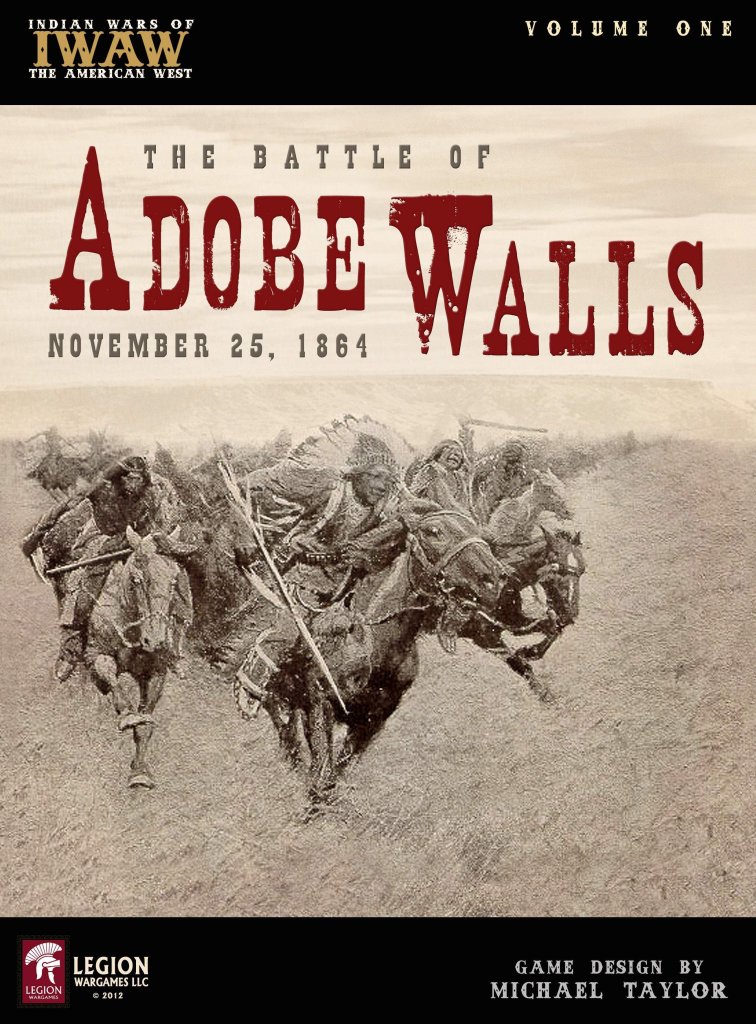 The Battle of Adobe Walls, November 25, 1864 board game cover