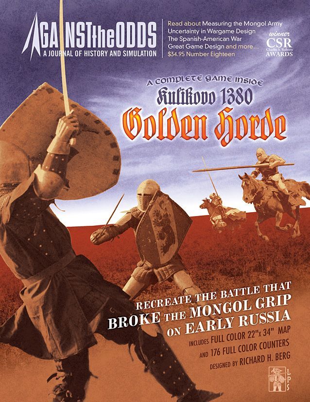 Kulikovo 1380: The Golden Horde board game cover