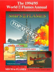 Mech In Flames board game cover