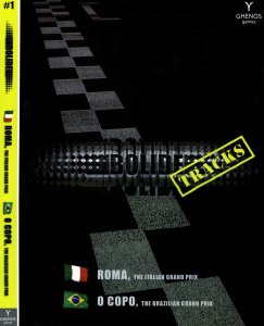 Bolide Tracks #1: Roma (Italy) and O Copo (Brazil) board game cover