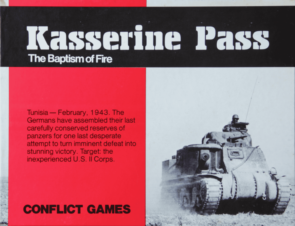 Kasserine Pass board game cover