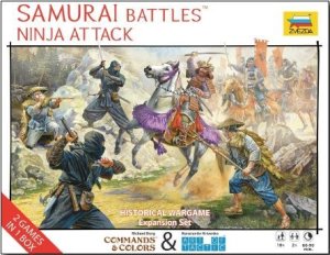 Samurai Battles: Ninja Attack board game cover