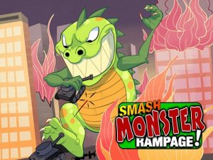 Smash Monster Rampage! board game cover