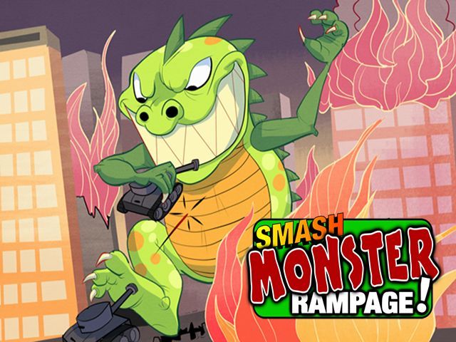 Smash Monster Rampage! board game cover