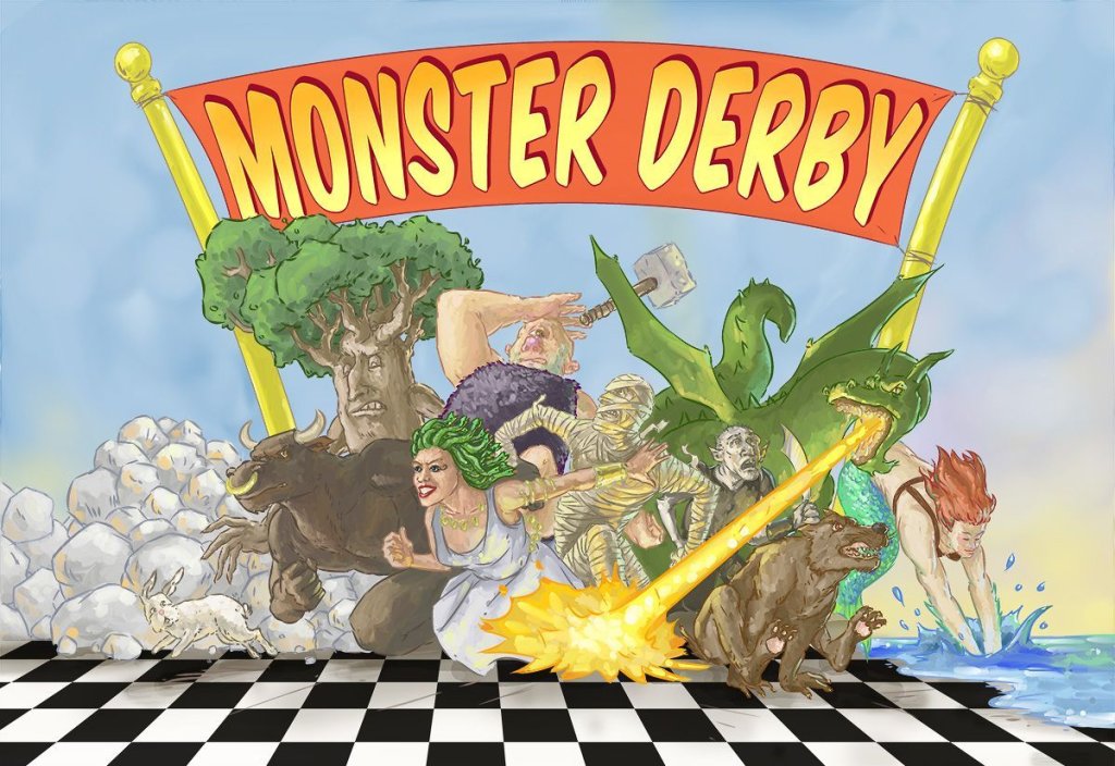 Monster Derby board game cover