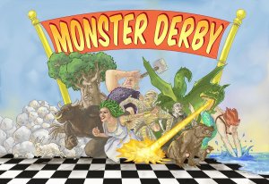 Monster Derby board game cover